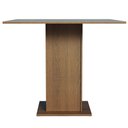 Ver imagem 7 de Conj. Mesa Tampo De Madeira 4 Cadeiras Rustic/Cinza/silver