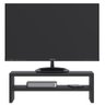 Kit 04 Suportes Stand Para Monitores Mesa Escritório Home Office Lap L03 Preto - Lyam Decor - 7