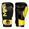Luva de Boxe Mks Combat Rustic Yellow & Black Couro 12 Oz - 5