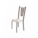 Ver imagem 5 de Conjunto de Mesa Tubular 4 Cadeiras 120cm com Tampo de Vidro Melissa Prata/Botanic Cinza