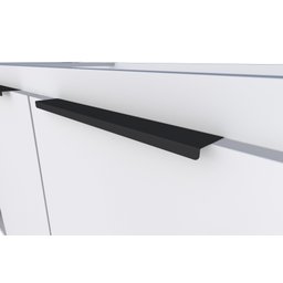 Gabinete Armário Cozinha Jupter 1.80 Mt 100% Aço Galvanizado P/ Pia -Balção 180 cm -4 Portas- 3 Gave - 4