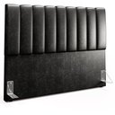 Ver imagem 4 de Kit Cabeceira Cama Box Casal King 195cm com Calçadeira Baú Dália W01 Couríssimo Preto - Lyam Lyam de