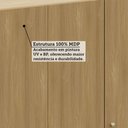Ver imagem 5 de Armário Aéreo 120cm 3 Portas Elegance Luciane Móveis