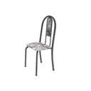 Ver imagem 5 de Conjunto de Mesa Tubular 4 Cadeiras 120cm com Tampo de Vidro Iris Prata/Paraopeba