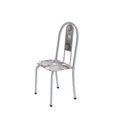 Ver imagem 5 de Conjunto de Mesa Tubular 4 Cadeiras 120cm com Tampo de Vidro Iris Branco/Paraopeba/Pérola