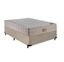 Ver imagem 1 de Cama Box + Colchão Viúva Molas Ensacadas Airtech 128cm Bege Suporta até 150 Kg por Pessoa