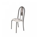 Ver imagem 5 de Conjunto de Mesa Tubular 6 Cadeiras 140cm com Tampo de Vidro Iris Prata/Paraopeba