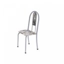 Ver imagem 5 de Conjunto de Mesa Tubular 6 Cadeiras 140cm com Tampo de Vidro Iris Branco/Paraopeba/Pérola