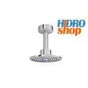 Ver imagem 1 de Chuveiro Chromo Chromoterapia com Tubo Teto 110v - Deca Peça sem Embalagem - 1979ctet110