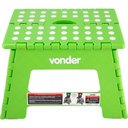 Ver imagem 5 de Banqueta Plástica Dobrável 220mm Verde Vonder