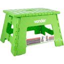 Ver imagem 1 de Banqueta Plástica Dobrável 220mm Verde Vonder