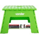 Ver imagem 2 de Banqueta Plástica Dobrável 220mm Verde Vonder