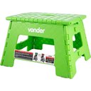 Ver imagem 3 de Banqueta Plástica Dobrável 220mm Verde Vonder
