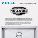 Ver mais imagens de Kit Cuba Solo Inox Escovado com Acessórios 6040 Arell