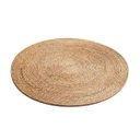 Ver imagem 1 de Tapete Arranhardor Gato Sisal Juta Trancado Redondo Protege Moveis Afia Garra Brinquedo Resistente D