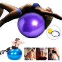 Ver imagem 4 de Bola de Pilates Yoga Funcional Lorben com Bomba Suporta até 150 Kg Azul
