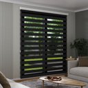 Ver imagem 2 de Persiana Double Vision Larg 1,30x1,15 Alt:Preto