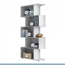 Ver imagem 7 de Conjunto 2 Estantes Verticais com 5 Nichos 100% MDF