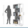 Conjunto 2 Estantes Verticais com 5 Nichos 100% MDF - 6