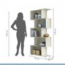 Conjunto 2 Estantes Verticais com 5 Nichos 100% MDF - 2