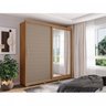 Guarda Roupa Casal 2 Portas 4 Gavetas 240cm Lyne Caemmun - 7