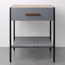 Mesa de Cabeceira 1 Gaveta Pet Friendly Chicago CabeCasa MadeiraOriginals - 3