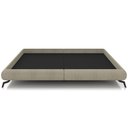 Ver imagem 4 de Cama Casal King Pés de Ferro Estilo Industrial 210cm Otto P05 Linho Bege