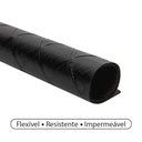 Ver imagem 3 de 6 Jogo Americano Kori Preto Impermeável Pvc - Imita Couro