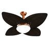 Ventilador de Teto Jet Aspen Venti-Delta Cobre Rattan Marrom 220V - 1
