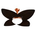 Ver imagem 1 de Ventilador de Teto Jet Aspen Venti-delta Cobre Rattan Marrom 220v