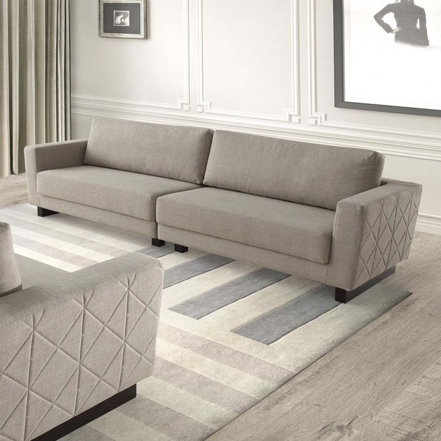 Sofá 2 Lugares 205cm Braga Raízes MadeiraMadeira