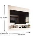 Ver imagem 3 de Painel para Tv Smart 32 Polegadas Reilly - Branco