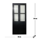 Ver imagem 3 de Porta Camarão Lambril com Vidro Linha Veneza 210x80 Esquerdo