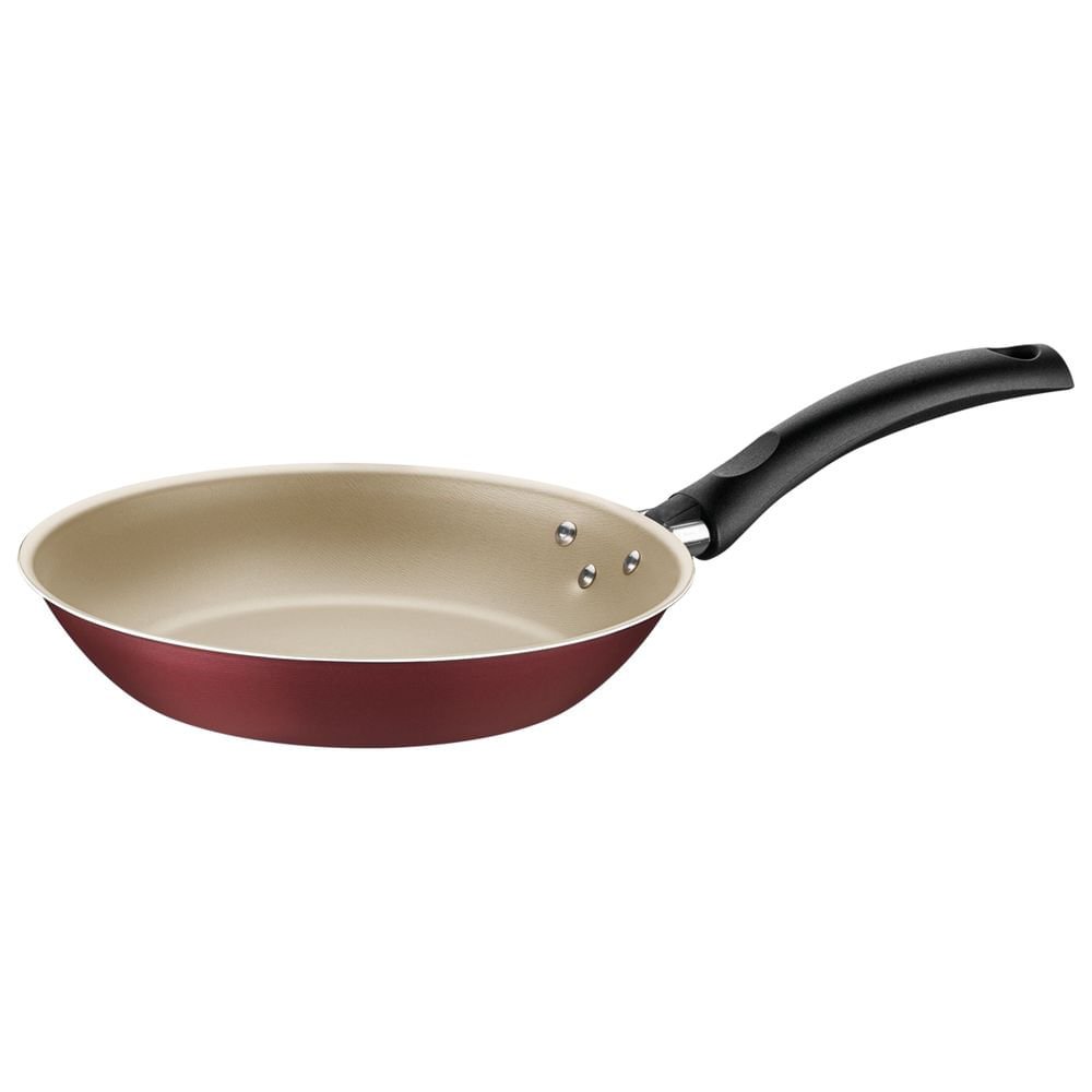 Frigideira Wok Antiaderente Fun 24CM 2,3L Terracota - Brinox - nivalmix