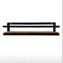 Ver imagem 1 de Prateleira Em Ferro Madeira Porta Condimentos Cozinha Casa