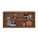 Ver imagem 4 de Armário Aéreo 120 Cm 2 Portas Etna Poliman Móveis Carvalho Oak/menta