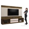 Estante Com Painel Home Istambul Sem Espelho Para Tv Até 65 Polegadas Mavaular Canion Soft/Off White - 4