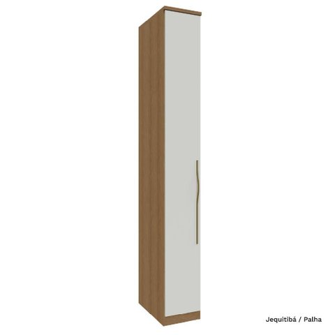 Modulado 01 Porta 245cm com Prateleira Setiba Rimo - Jequitibá/palha