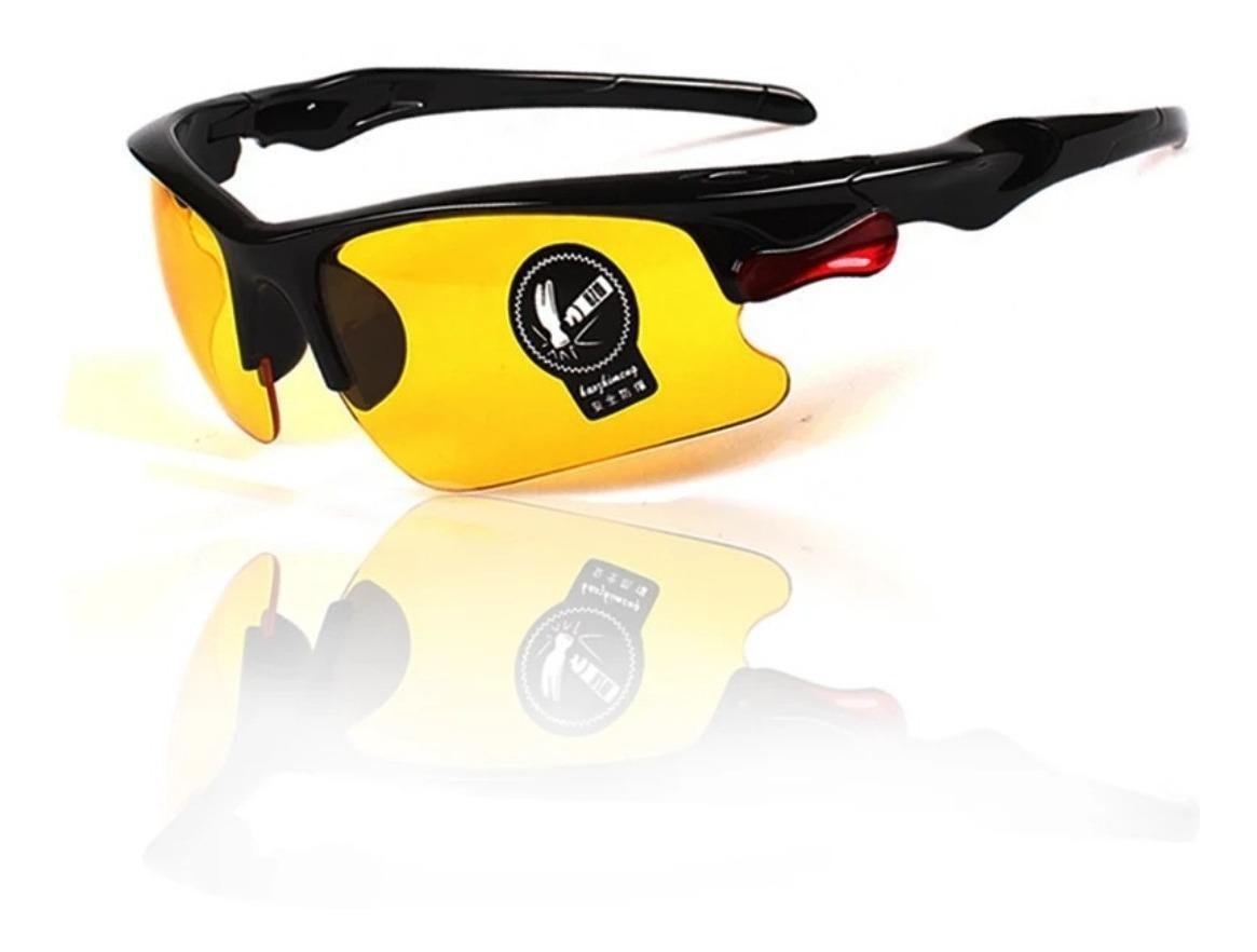 Oculos Lente Amarela Noturna Esporte Bike Corrida Dirigir - 3