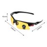 Oculos Lente Amarela Noturna Esporte Bike Corrida Dirigir - 4