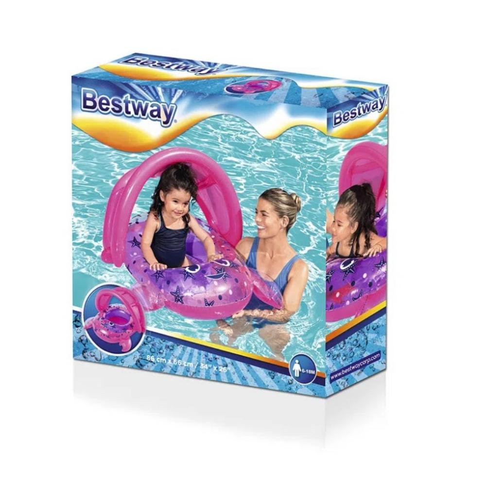 Bote infantil carangueijo - Rosa - 5