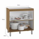 Ver imagem 5 de Balcão 2 Portas Para Cooktop sem Tampo Evidence