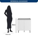 Ver imagem 6 de Balcão para Cozinha 80m 2 Portas Evidence