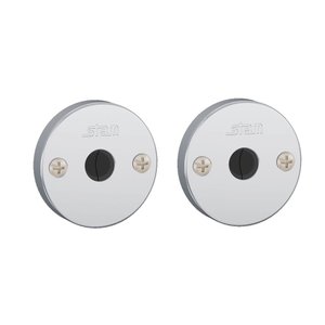 Jogo de Roseta Trava Auxiliar Tetra 1001/1002/1004/1008 com Parafuso Aparente Inox Stam