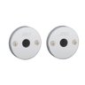 Jogo de Roseta Trava Auxiliar Tetra 1001/1002/1004/1008 com Parafuso Aparente Inox Stam - 1