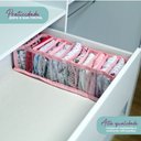 Ver imagem 5 de Kit 2 Colmeias Organizadoras de Gaveta 11 Nichos 10x40x10 Cor:rosa