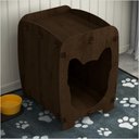 Ver imagem 2 de Mesa de Cabeceira Casinha Pet Dog 55x43 Mdf Malbec Ofertamo