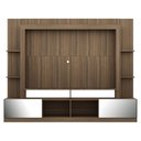 Ver imagem 6 de Estante com Suporte TV 65" Portas c/ Espelho Oslo Multimóveis V3382