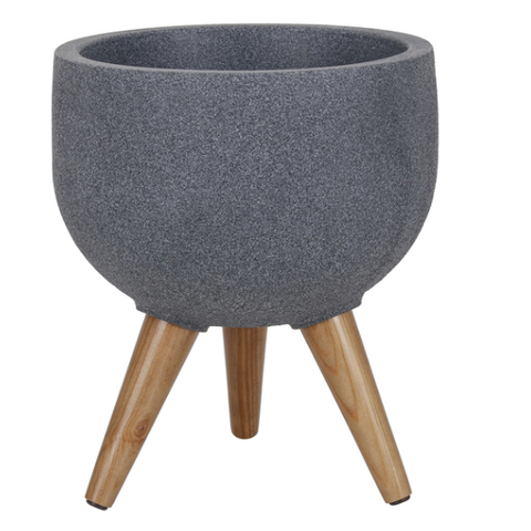 Vaso Redondo Decore 33 Japi Grafite