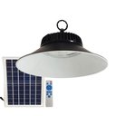 Ver imagem 2 de Luminaria Solar Industrial 150w Galpão Loja Empresa Comercio Regulavel Quintal com Controle Remoto S